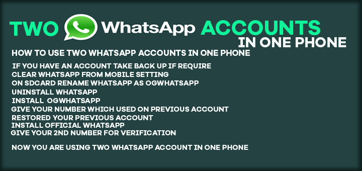 Dual WhatsApp Account